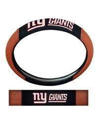 New York Giants Sports Grip Steering Wheel Cover by   