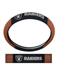 Las Vegas Raiders Sports Grip Steering Wheel Cover by   