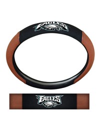 Philadelphia Eagles Sports Grip Steering Wheel Cover by   