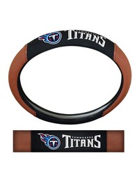 Tennessee Titans Sports Grip Steering Wheel Cover by   