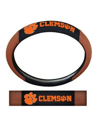 Clemson Tigers Sports Grip Steering Wheel Cover by   