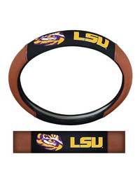 LSU Tigers Sports Grip Steering Wheel Cover by   