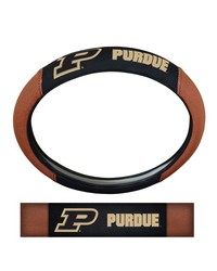 Purdue Boilermakers Sports Grip Steering Wheel Cover by   