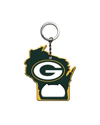 Green Bay Packers Keychain Bottle Opener by   