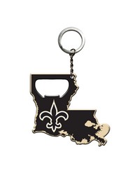 New Orleans Saints Keychain Bottle Opener by   