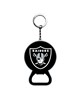 Fan Mats  LLC Las Vegas Raiders Keychain Bottle Opener Black