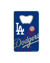 Los Angeles Dodgers Credit Card Bottle Opener by   