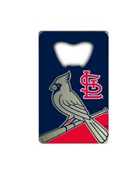 St. Louis Cardinals Credit Card Bottle Opener by   