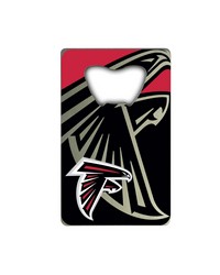 Atlanta Falcons Credit Card Bottle Opener by   