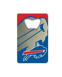 Buffalo Bills Credit Card Bottle Opener by   