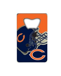 Chicago Bears Credit Card Bottle Opener by   