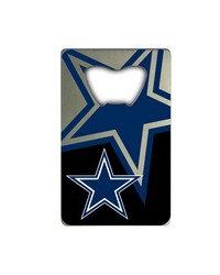 Dallas Cowboys Credit Card Bottle Opener by   