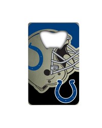 Indianapolis Colts Credit Card Bottle Opener by   