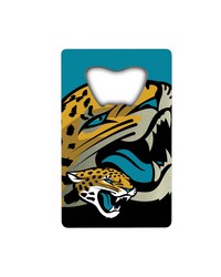 Jacksonville Jaguars Credit Card Bottle Opener by   