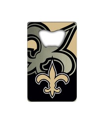 New Orleans Saints Credit Card Bottle Opener by   