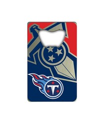 Tennessee Titans Credit Card Bottle Opener by   