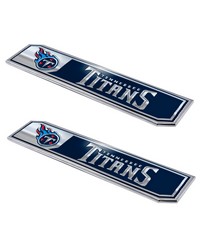 Tennessee Titans Embossed Truck Emblem 2-pk by   