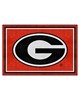 Fan Mats  LLC Georgia Bulldogs 5x8 Rug Red