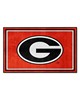 Fan Mats  LLC Georgia Bulldogs 4x6 Rug Red