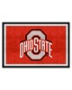 Fan Mats  LLC Ohio State Buckeyes 5x8 Rug Red