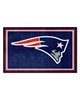 Fan Mats  LLC New England Patriots 4x6 Rug Navy