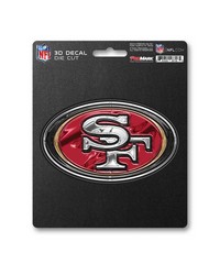 San Francisco 49ers 3D Decal by   