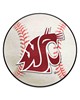 Fan Mats  LLC Washington State Cougars Baseball Mat White