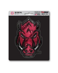 Arkansas Razorbacks 3D Decal by   