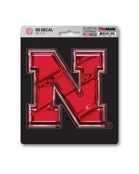 Nebraska Cornhuskers 3D Decal by   