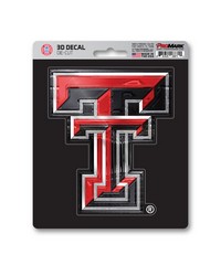 Texas Tech Red Raiders 3D Decal by   