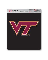 Virginia Tech Hokies 3D Decal by   