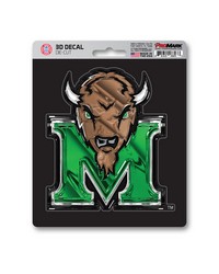 Marshall Thundering Herd 3D Decal by   