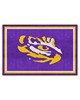 Fan Mats  LLC LSU Tigers 5x8 Rug Purple