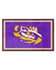 Fan Mats  LLC LSU Tigers 4x6 Rug Purple