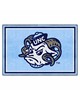 Fan Mats  LLC North Carolina Tar Heels 5x8 Rug Blue