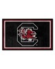 Fan Mats  LLC South Carolina Gamecocks 4x6 Rug Black