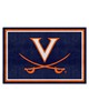 Fan Mats  LLC Virginia Cavaliers 5x8 Rug Navy