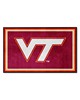 Fan Mats  LLC Virginia Tech Hokies 4x6 Rug Maroon