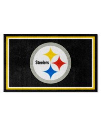 Pittsburgh Steelers 4x6 Rug by   