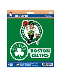 Boston Celtics Decal 3-pk by   