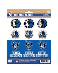 Dallas Mavericks Mini Decal 12-pk by   