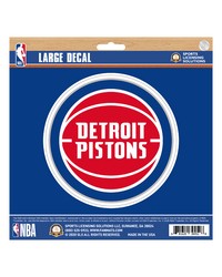 Detroit Pistons Large Decal by   