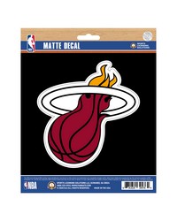 Miami Heat Matte Decal by   