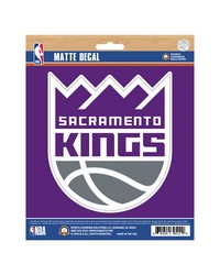 Sacramento Kings Matte Decal by   