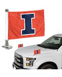 Illinois Illini Ambassador Flags by   