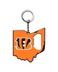 Cincinnati Bengals Keychain Bottle Opener by   