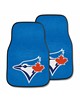 Fan Mats  LLC Toronto Blue Jays 2-pc Carpet Car Mat Set Blue