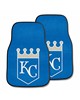 Fan Mats  LLC Kansas City Royals 2-pc Carpet Car Mat Set Blue