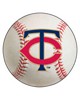 Fan Mats  LLC Minnesota Twins Baseball Mat White