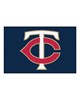 Fan Mats  LLC Minnesota Twins Starter Mat Navy